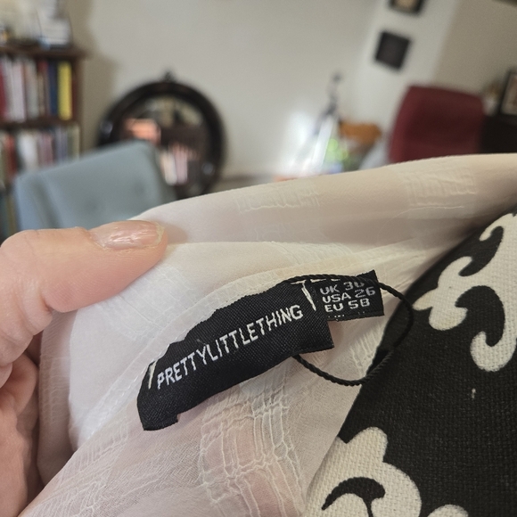 Sheer Size 26 Sheer Pink Top Plus Size - Picture 2 of 2